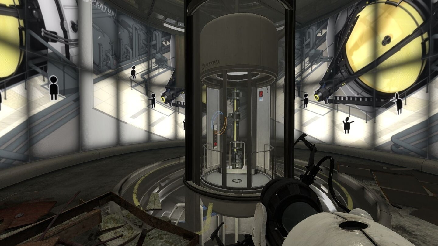 Portal 2Screenshots aus dem Solo-Kampagne