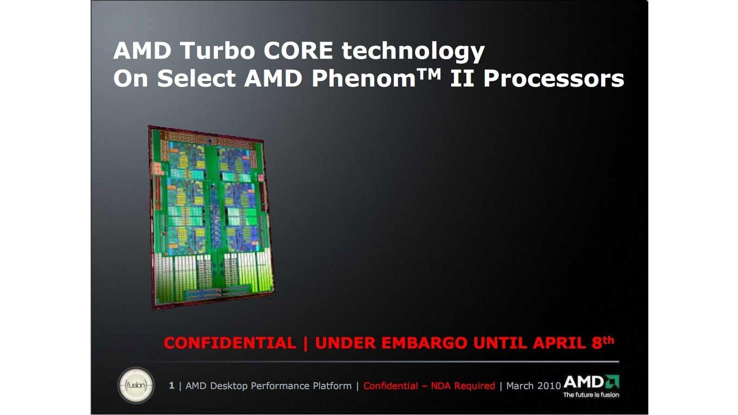 AMD Turbo Core Präsentation