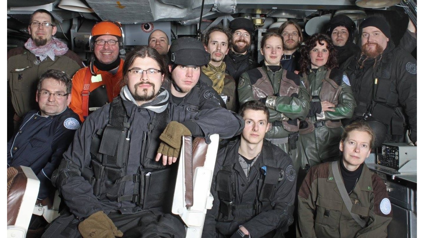 Gruppenfoto des Militärs. (Bild: Michael Schaad, Leuengold)