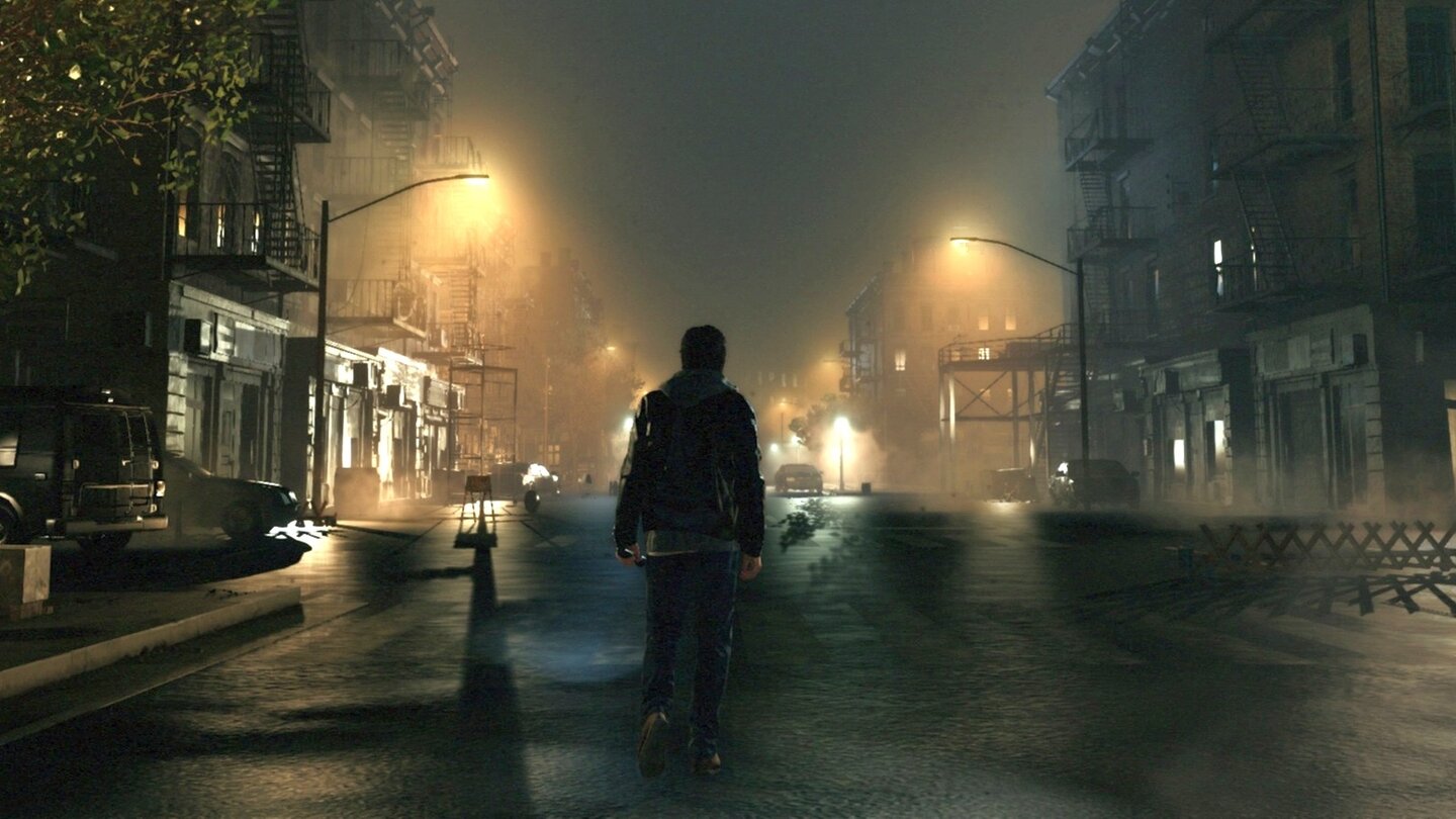 P.T. / Silent HillsWird Silent Hills eine Third- oder First-Person-Perspektive haben? Da ist sich Kojima selbst noch nicht sicher. Er findet aber Gefallen an der Ego-Perspektive und möchte zumindest einige Passagen im Spiel haben, die man aus den Augen des Protagonisten erlebt.