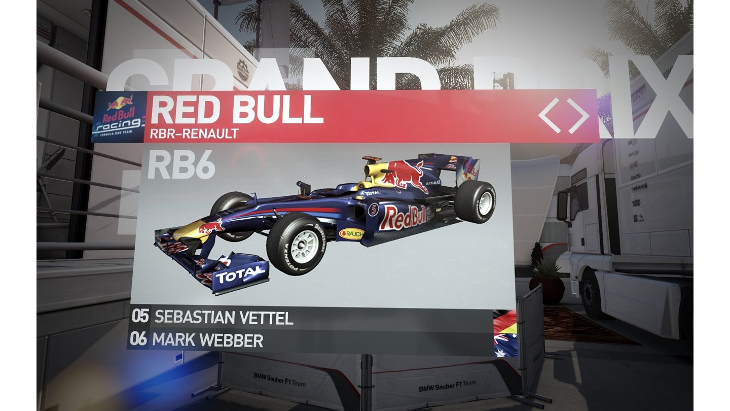 F1 2010 - Die TeamsRed Bull