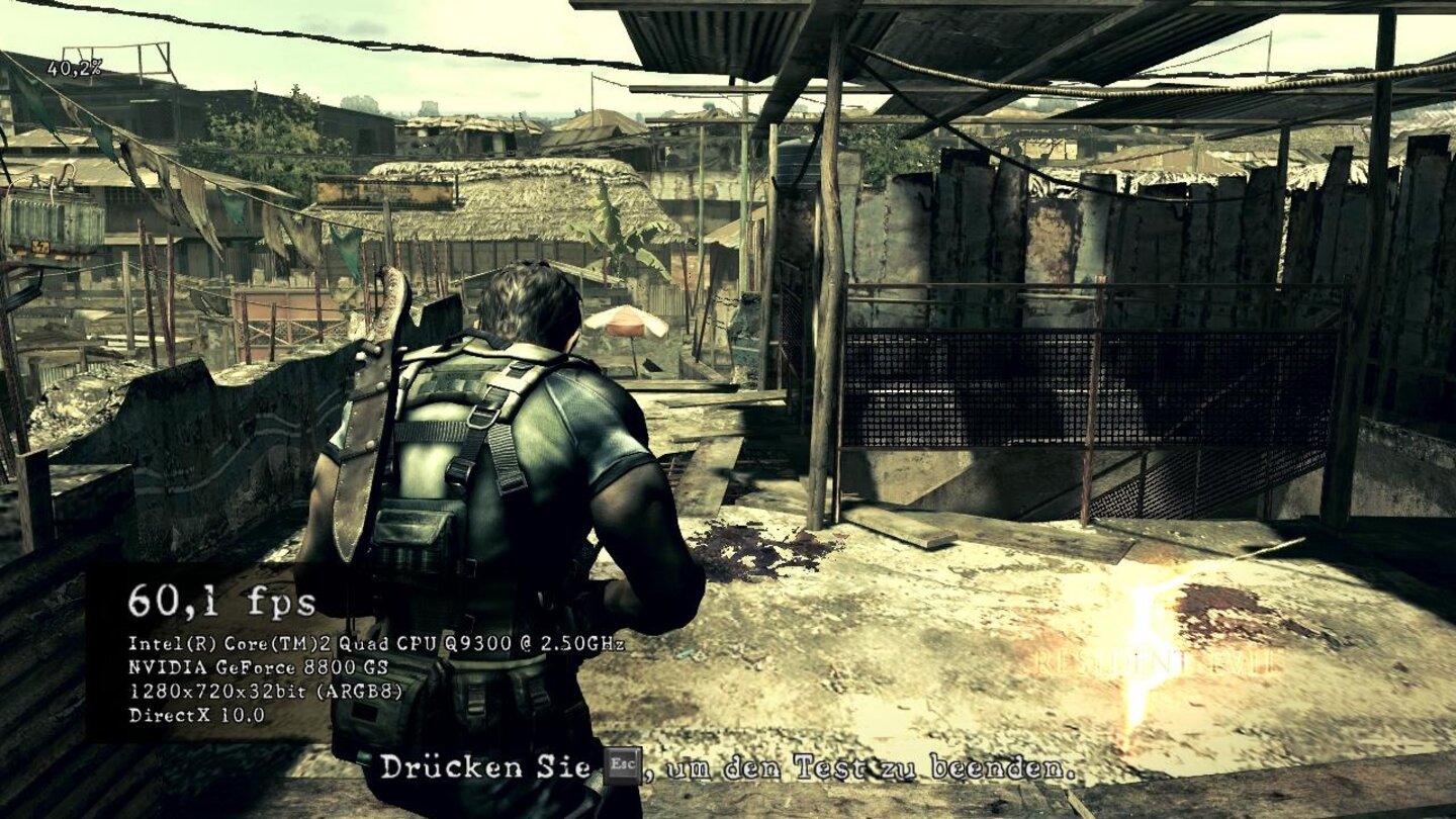 Resident Evil 5 - DX10 Benchmark PC