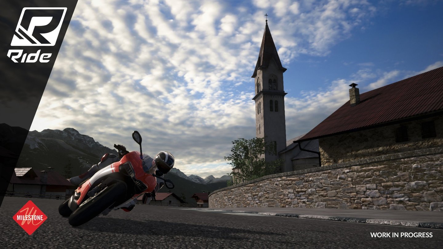 RideGenau wie Gran Turismo soll Ride auf eine möglichst große Bandbreite an Motorrädern und Strecken zurückgreifen.