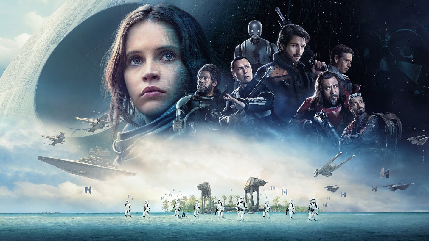 Platz 25: Star Wars: Rogue One (2016)
1,056 Milliarden US-Dollar Einspielergebnis weltweit
Darth Vader hat seine Macht genutzt und bringt den Star-Wars-Film als ersten Anthology-Film der beliebten Filmreihe in den Club der Milliardäre der erfolgreichsten Filme allerzeiten. Regisseur Gareth Edwards verfilmt mit Felicity Jones den Diebstahl der Pläne für den Todesstern als die Vorgeschichte zum ersten Star-Wars-Film von George Lucas: Krieg der Sterne (1977), der später auch unter dem neuen Titel Star Wars: Episode IV - Eine neue Hoffnung bekannt ist.