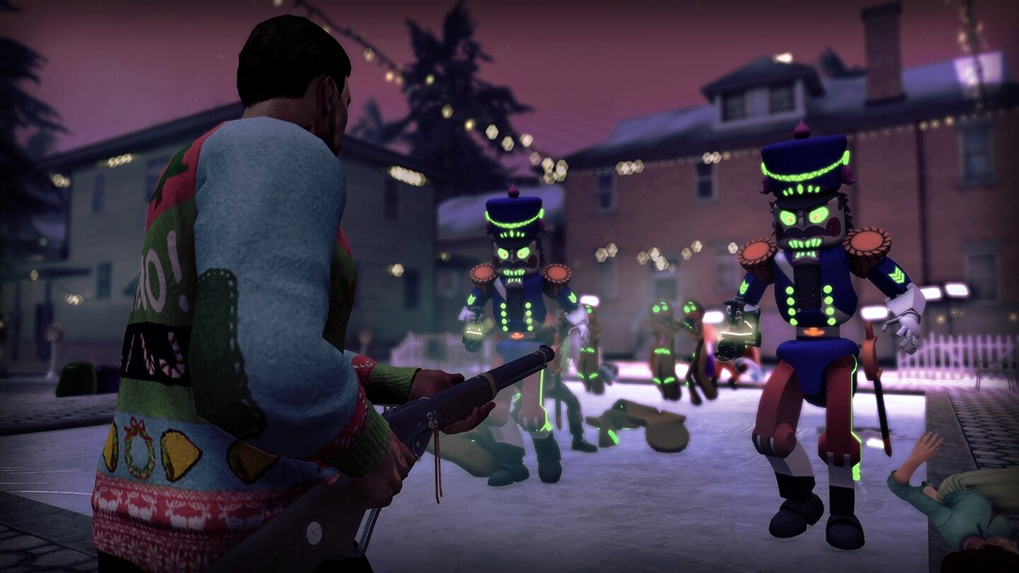 Saints Row 4Screenshot aus dem DLC »How the Saints Save Christmas«