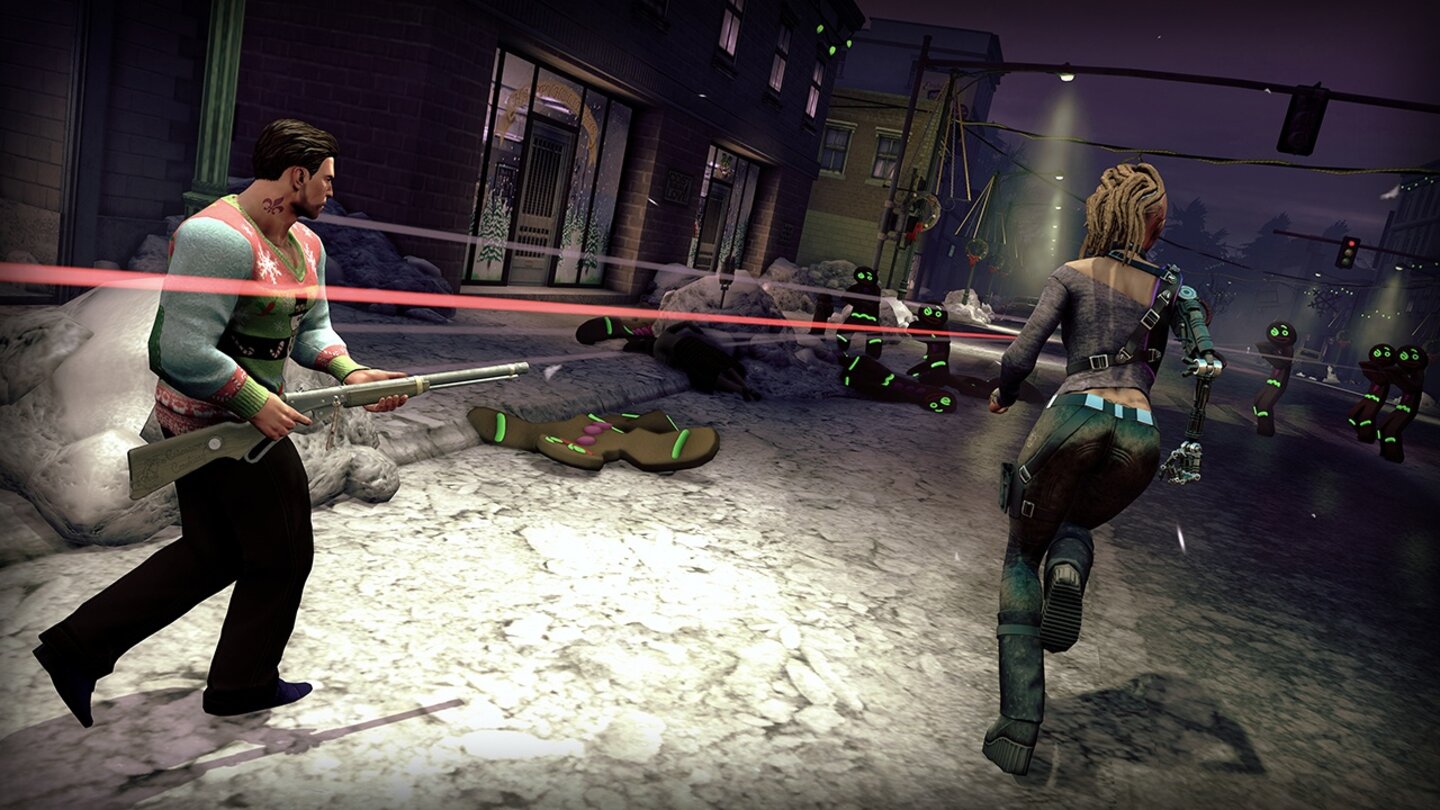 Saints Row 4Screenshot aus dem DLC »How the Saints Save Christmas«