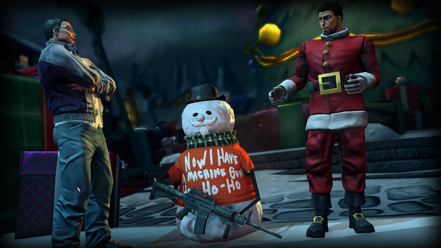 Saints Row 4Screenshot aus dem DLC »How the Saints Save Christmas«