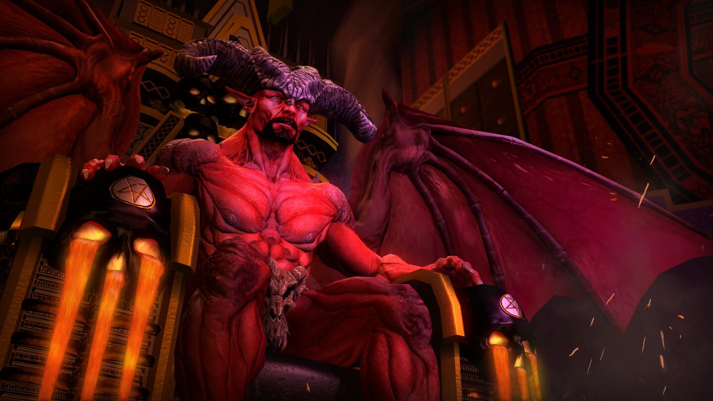 Saints Row: Gat Out of Hell
Satan ist das Ziel unseres Höllentrips. Wir müssen den Präsidenten aus seiner Gewalt befreien.