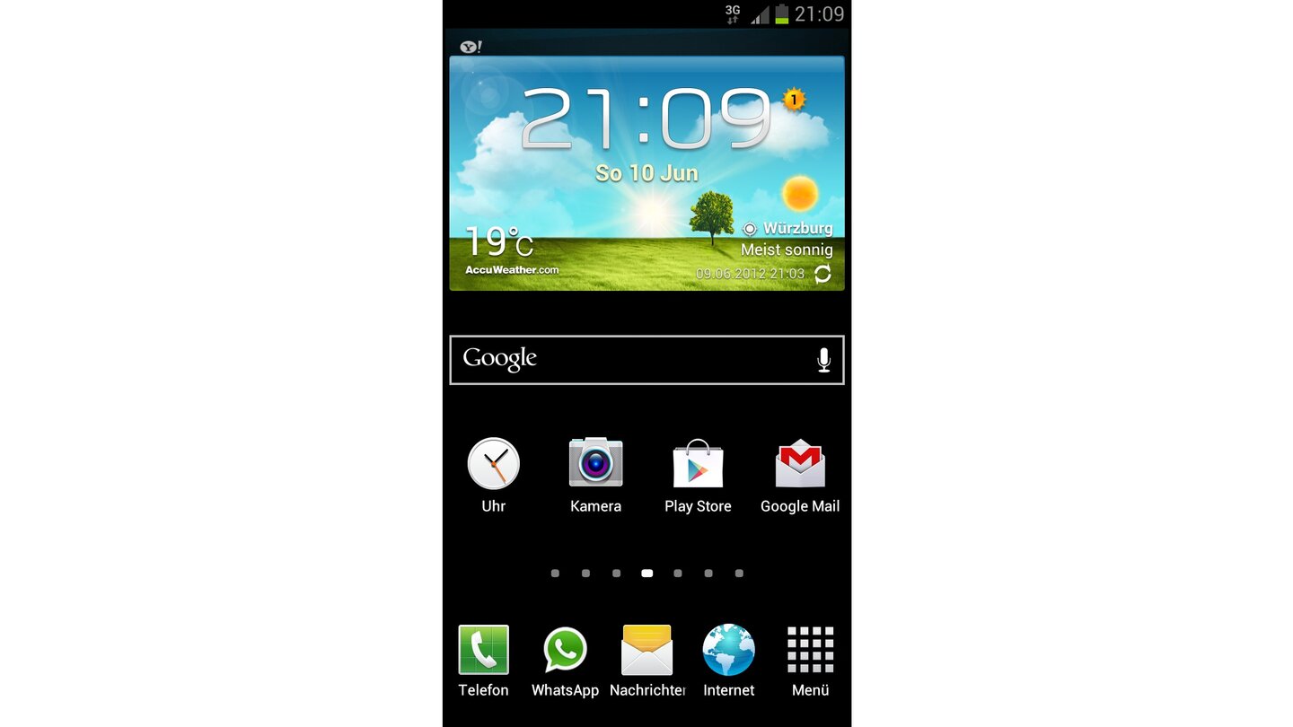 Samsung Galaxy S3 Screenshots