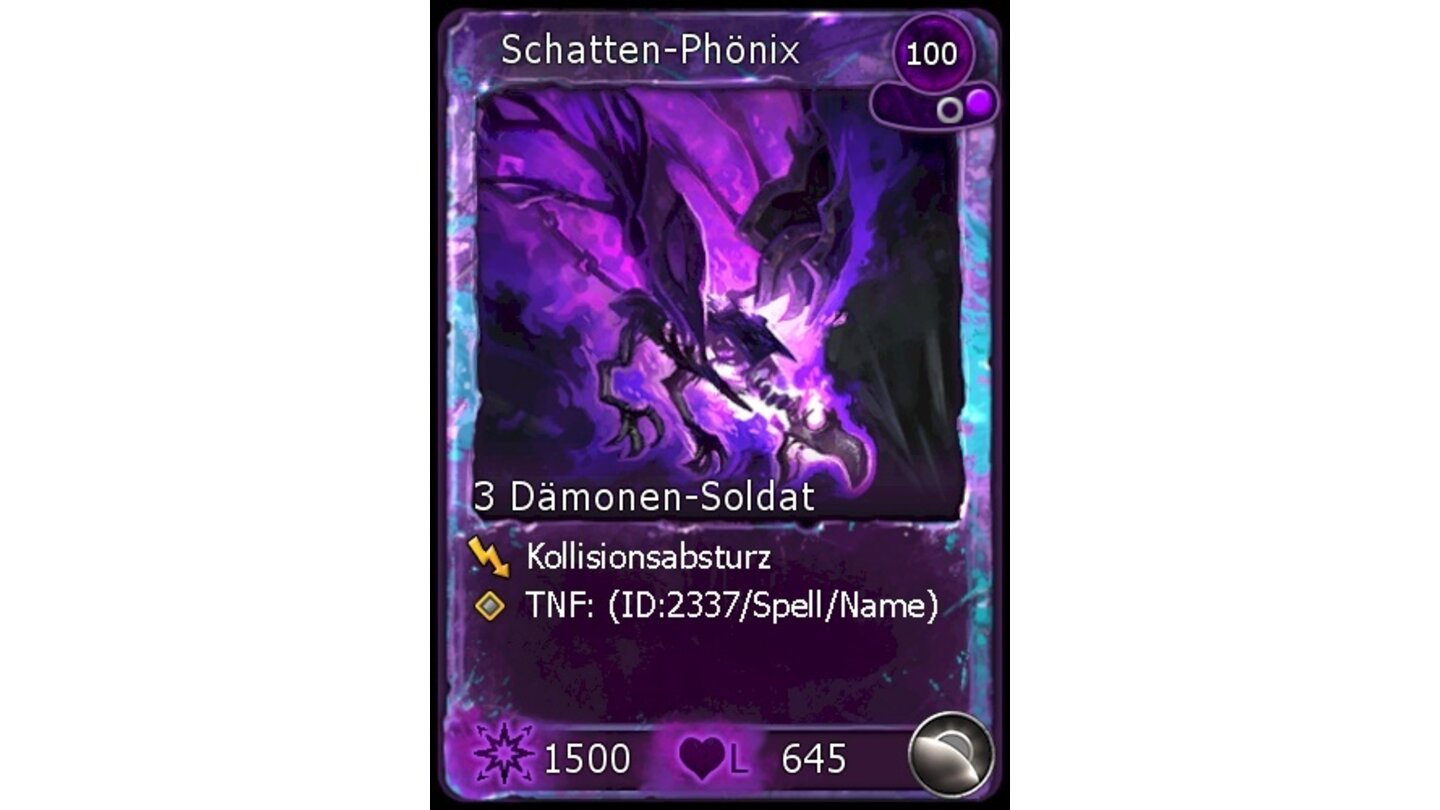 Battleforge - Schatten-Deck: Schatten-Phoenix