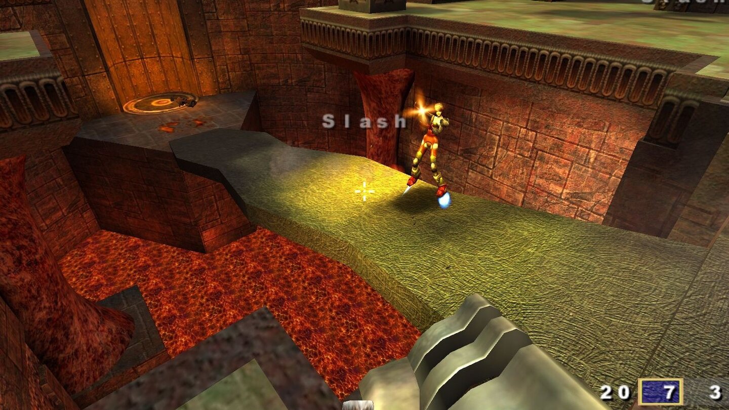 Schattendarstellung in Quake 3 Arena