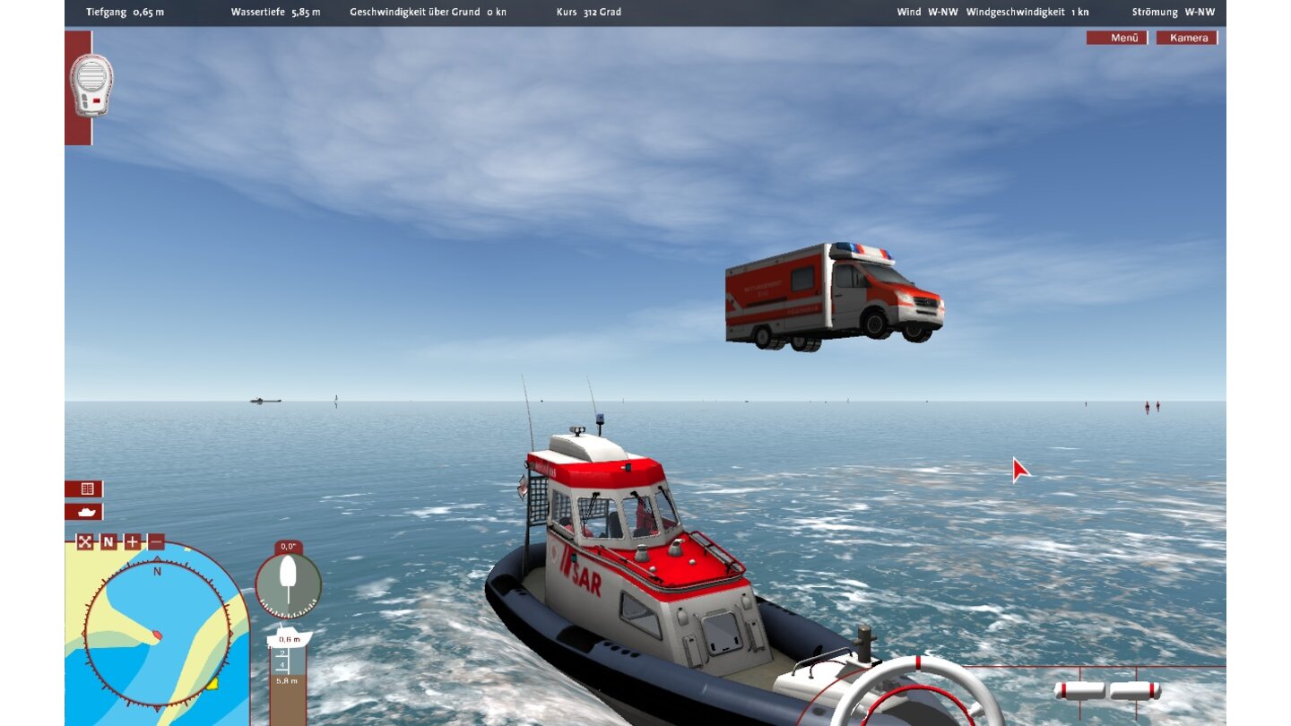 Schiff-Simulator: Die Seenotretter