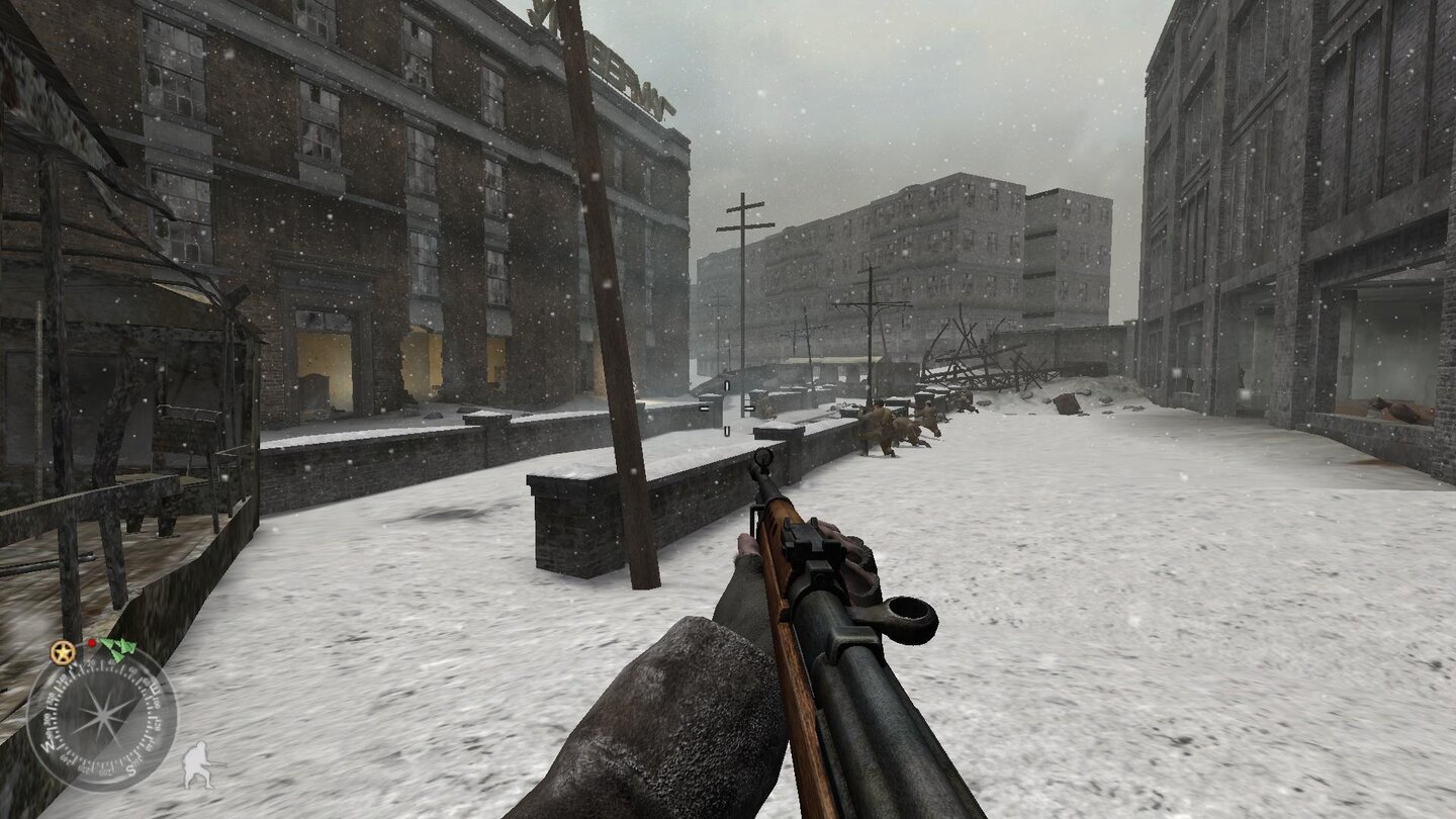 Schnee und Eis in Call of Duty 2
