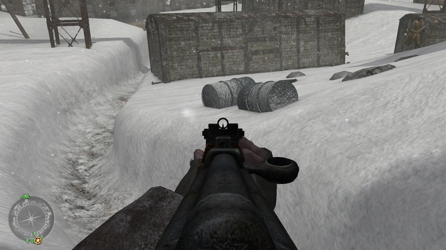 Schnee und Eis in Call of Duty 2