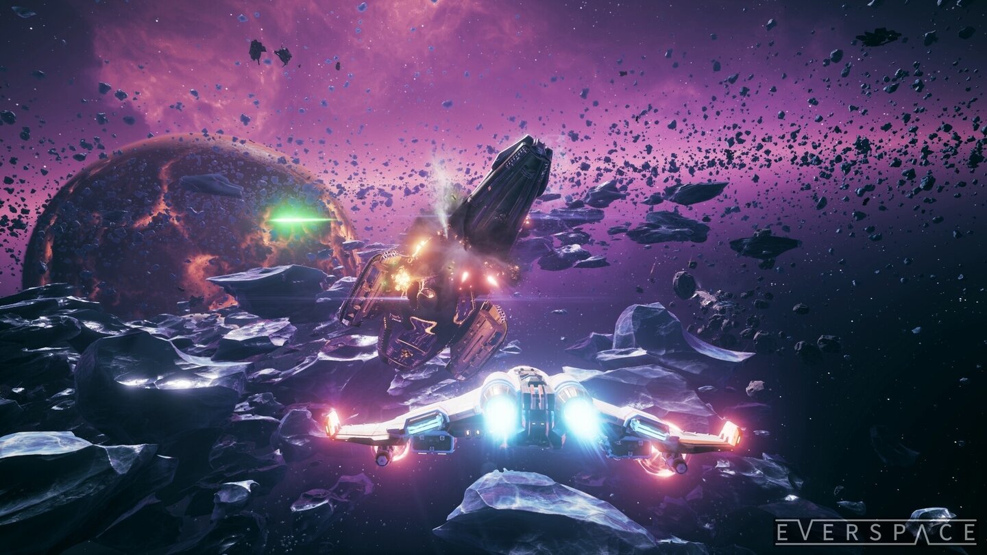 Screenshots aus der Beta - Everspace