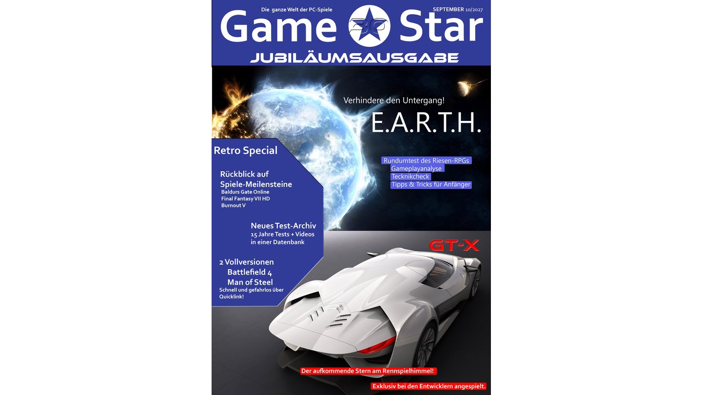 15 Jahre GameStar - Kreativ-WettbewerbEinsendung von Semir Mujdzic