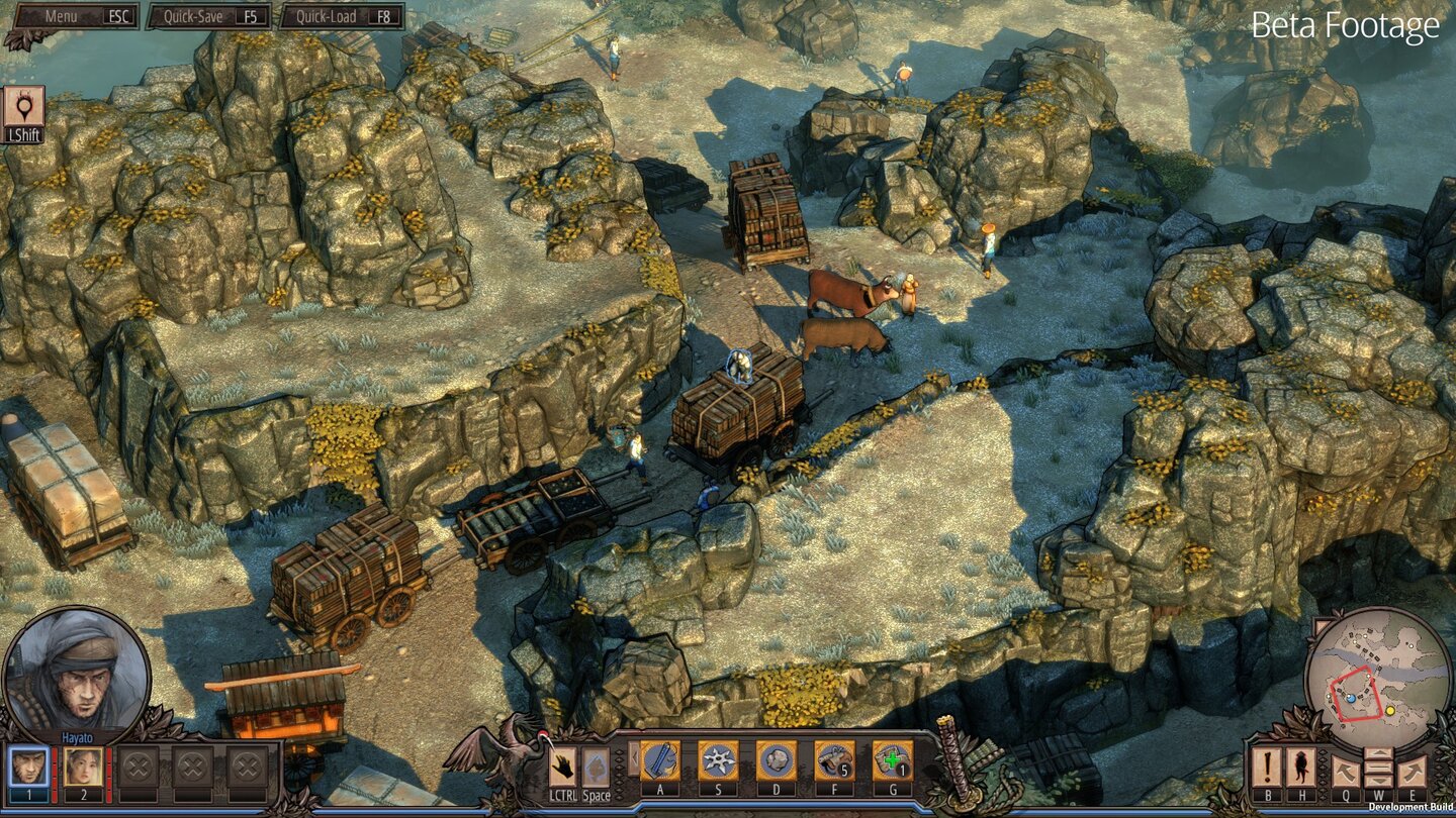 Shadow Tactics - E3-Screenshots