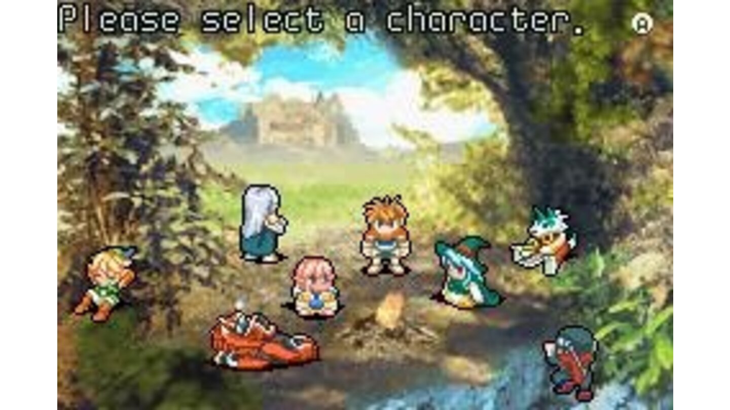 Choose from 8 different characters