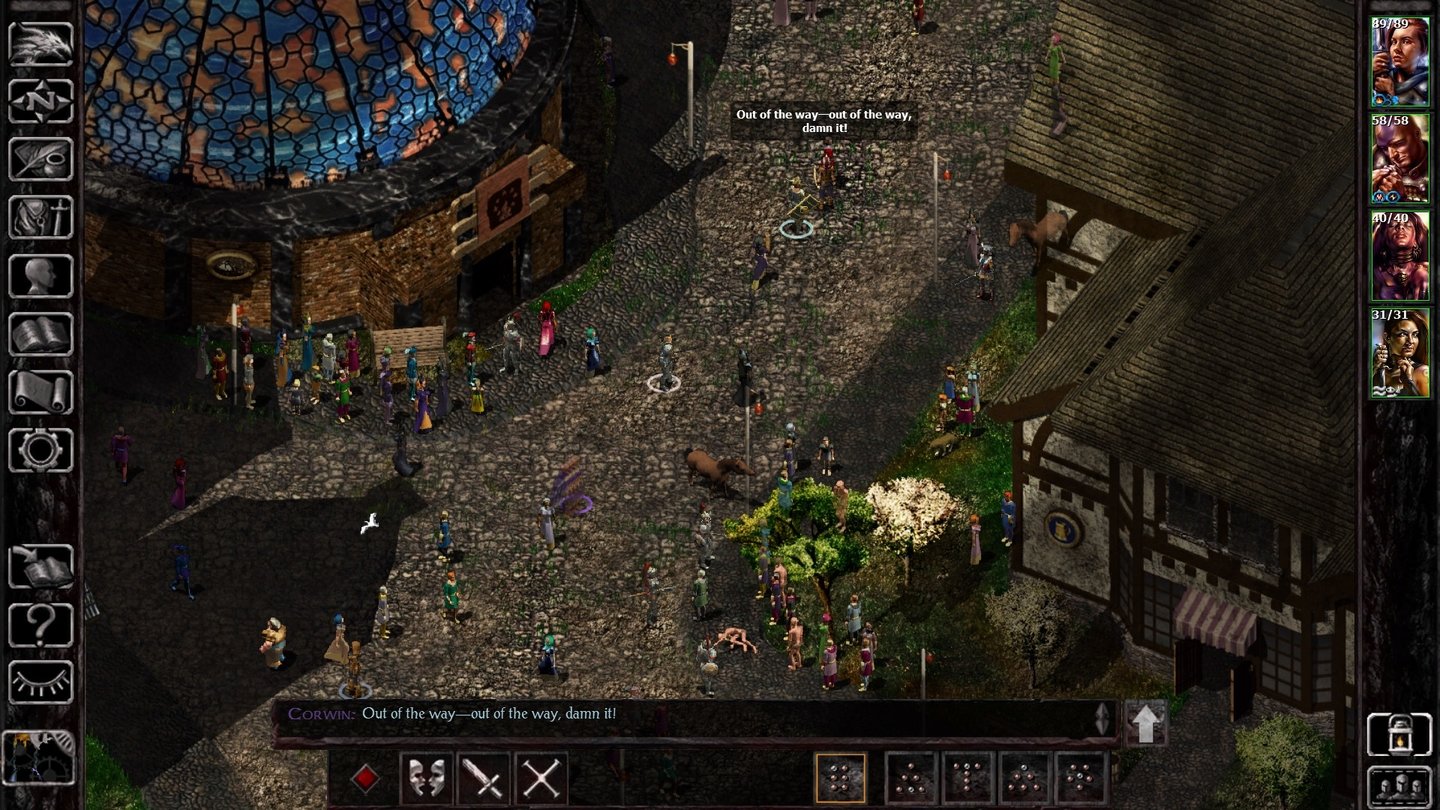 Baldur's Gate: Enhanced Edition - Siege of DragonspearIn Baldur's Gate sind wir nach dem Hauptspiel als Held bekannt, die Erweiterung soll erzählen, warum wir die Stadt überhaupt verließen.