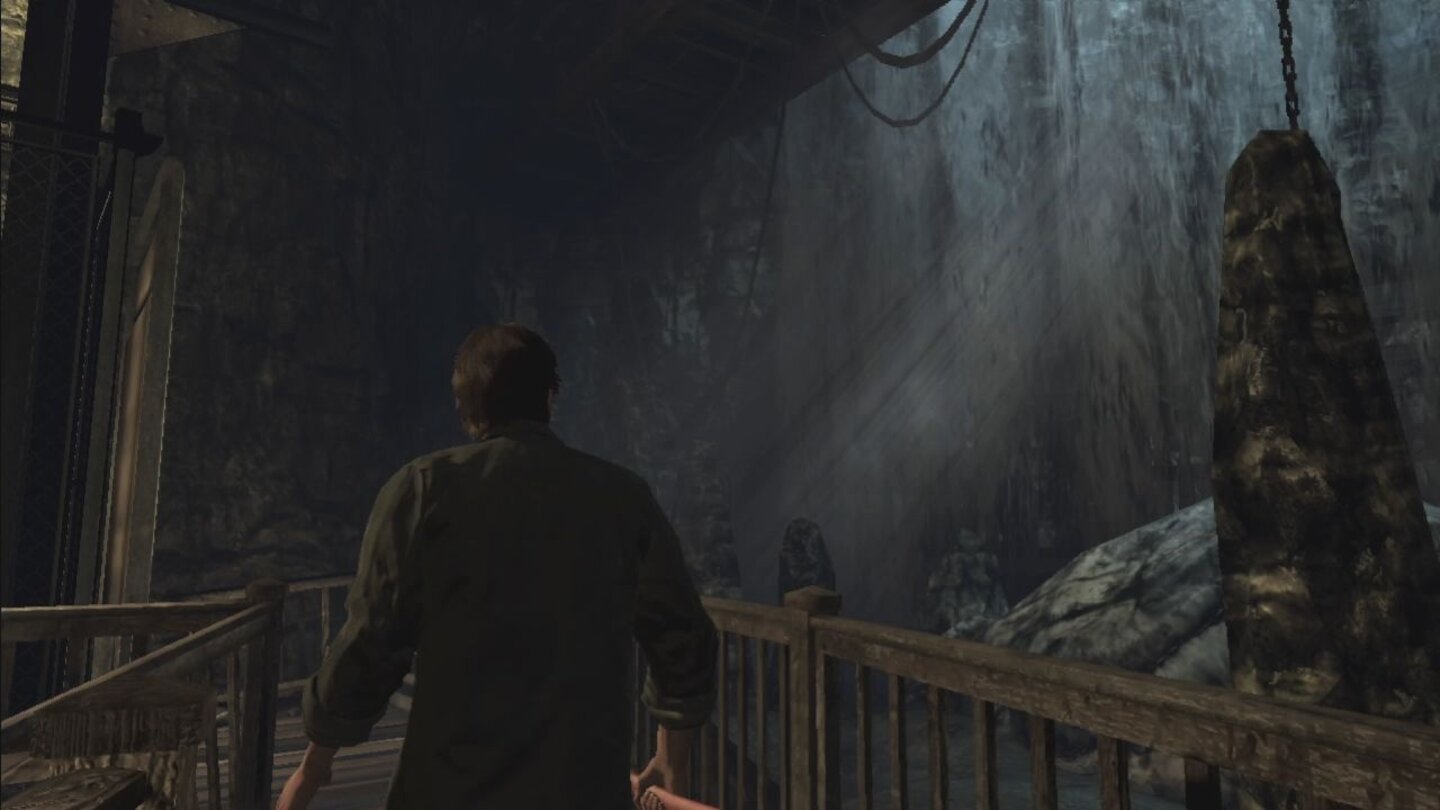 Silent Hill: DownpourLicht und Wasser, zwei zentrale Elemente des Spiels treffen hier aufeinander.