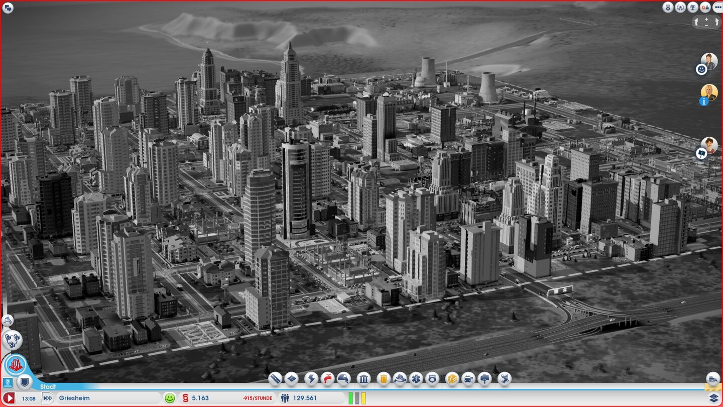 SimCity - Filter Film Noir