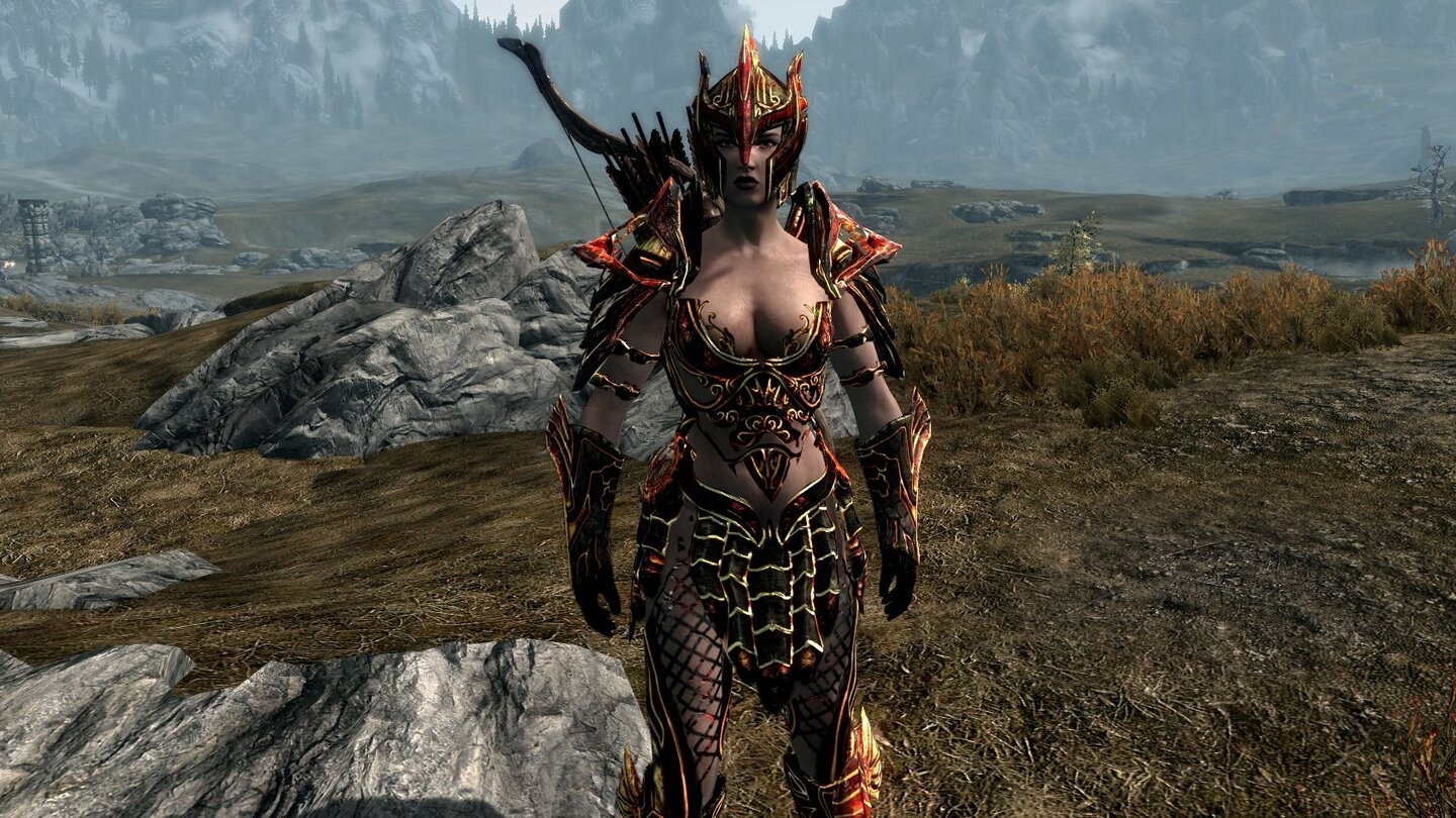 Skyrim Mod – Sexy Glass Armor of Hell