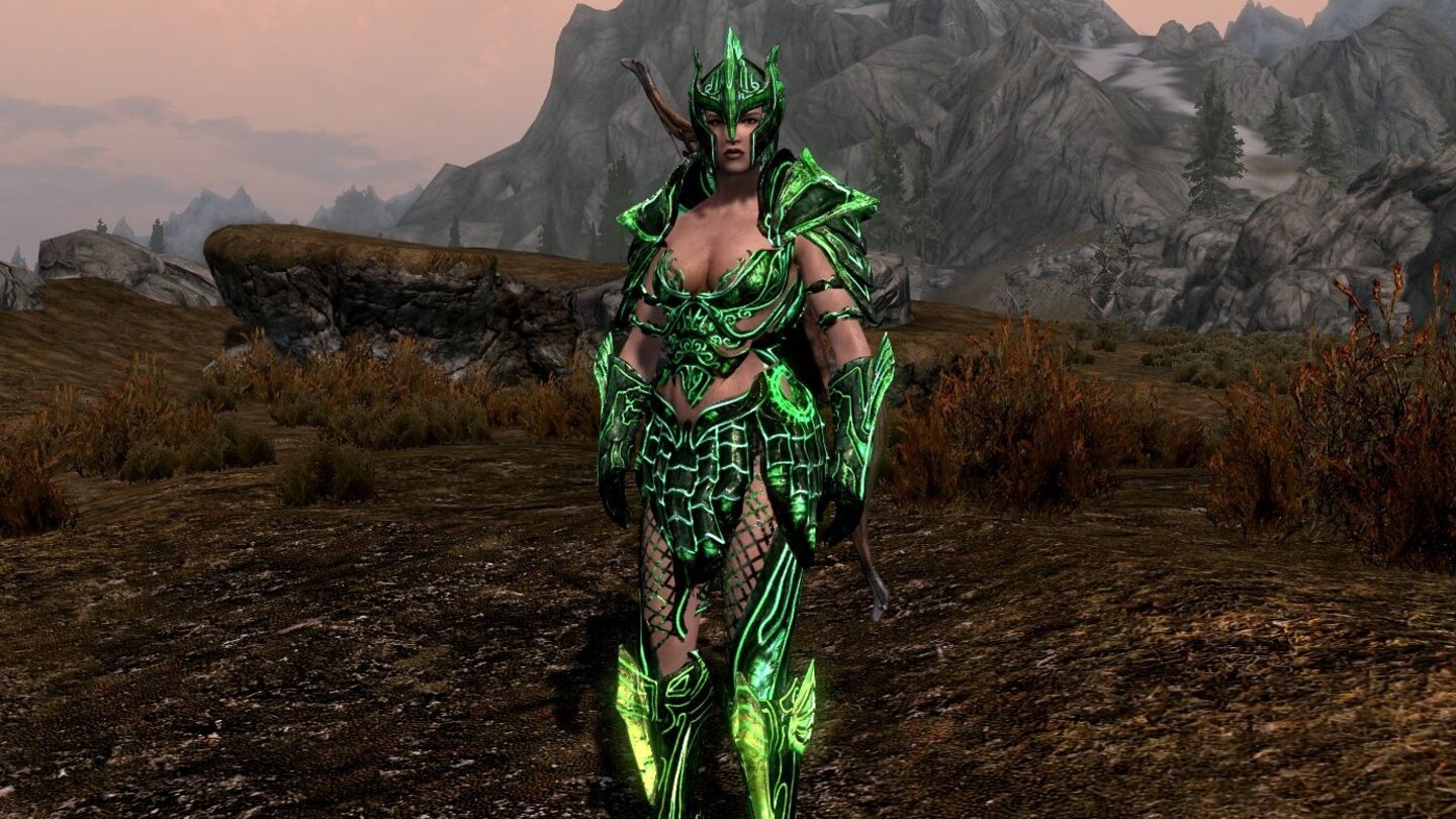 Skyrim Mod – Sexy Glass Armor of Hell