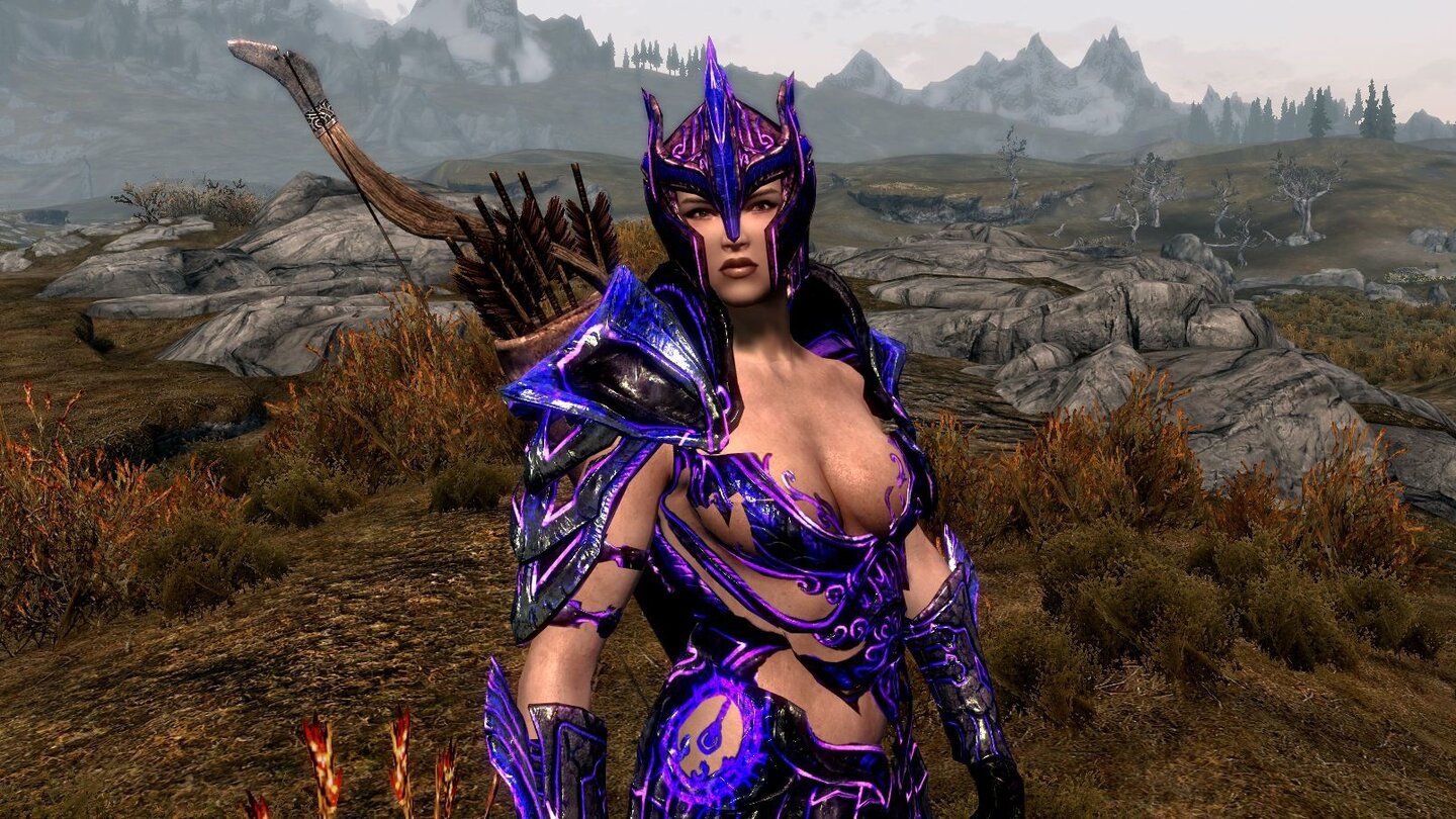 Skyrim Mod – Sexy Glass Armor of Hell