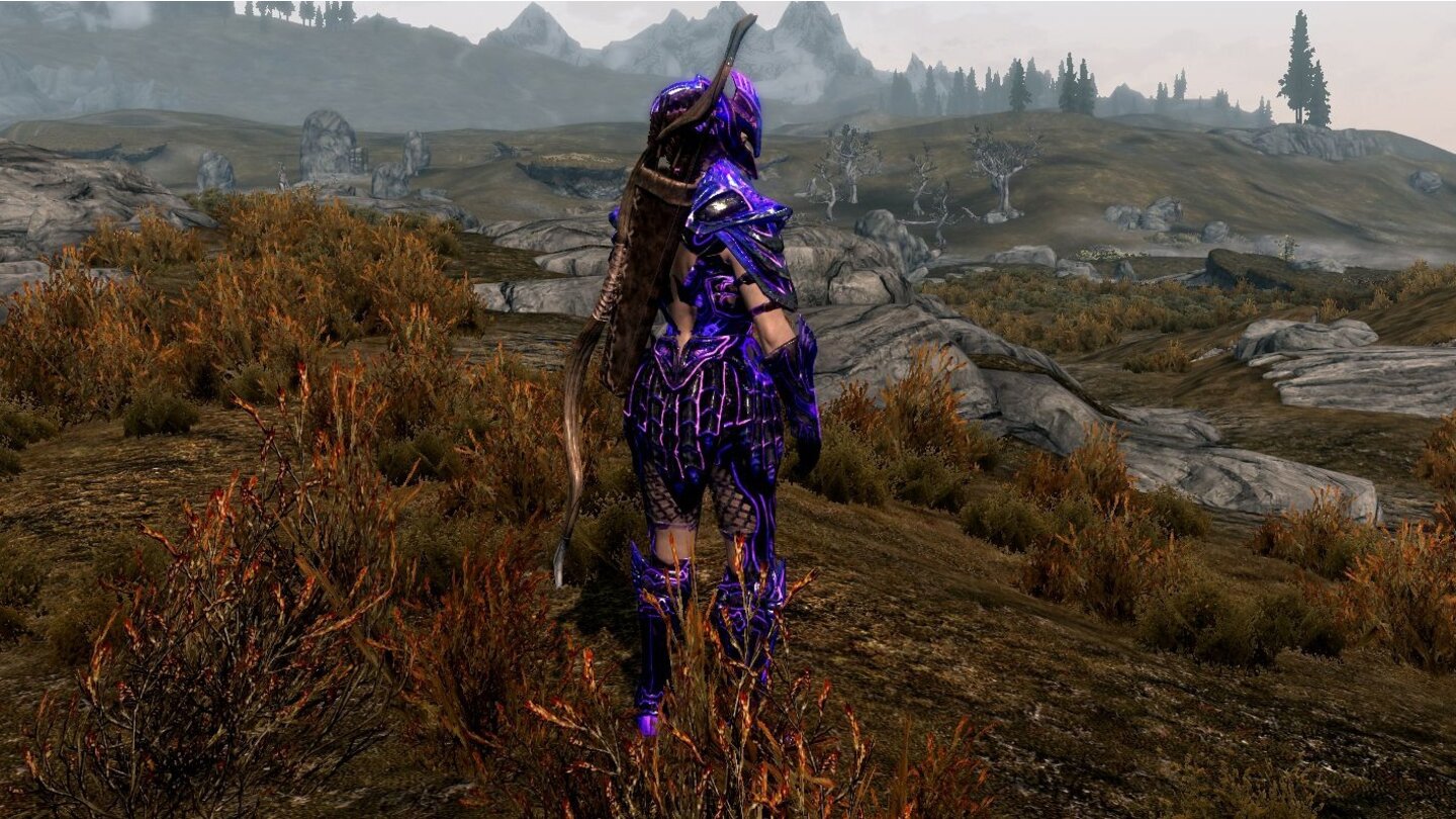 The Elder Scrolls 5: Skyrim Mod - Sexy Glass Armor of Hell