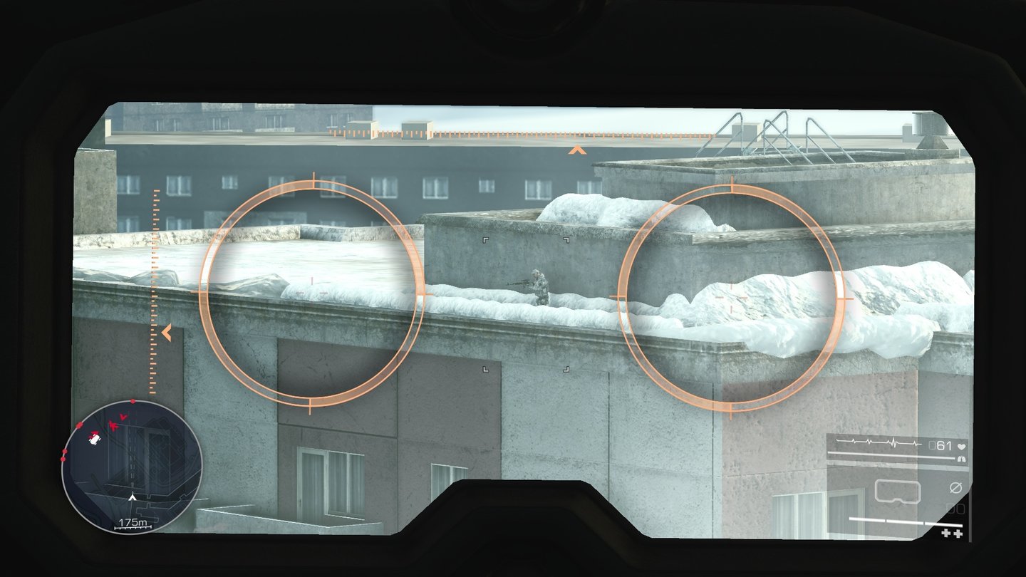 Sniper: Ghost Warrior 2 – Siberian Strike DLCAuch im Schnee leistet uns das Fernglas gute Dienste.