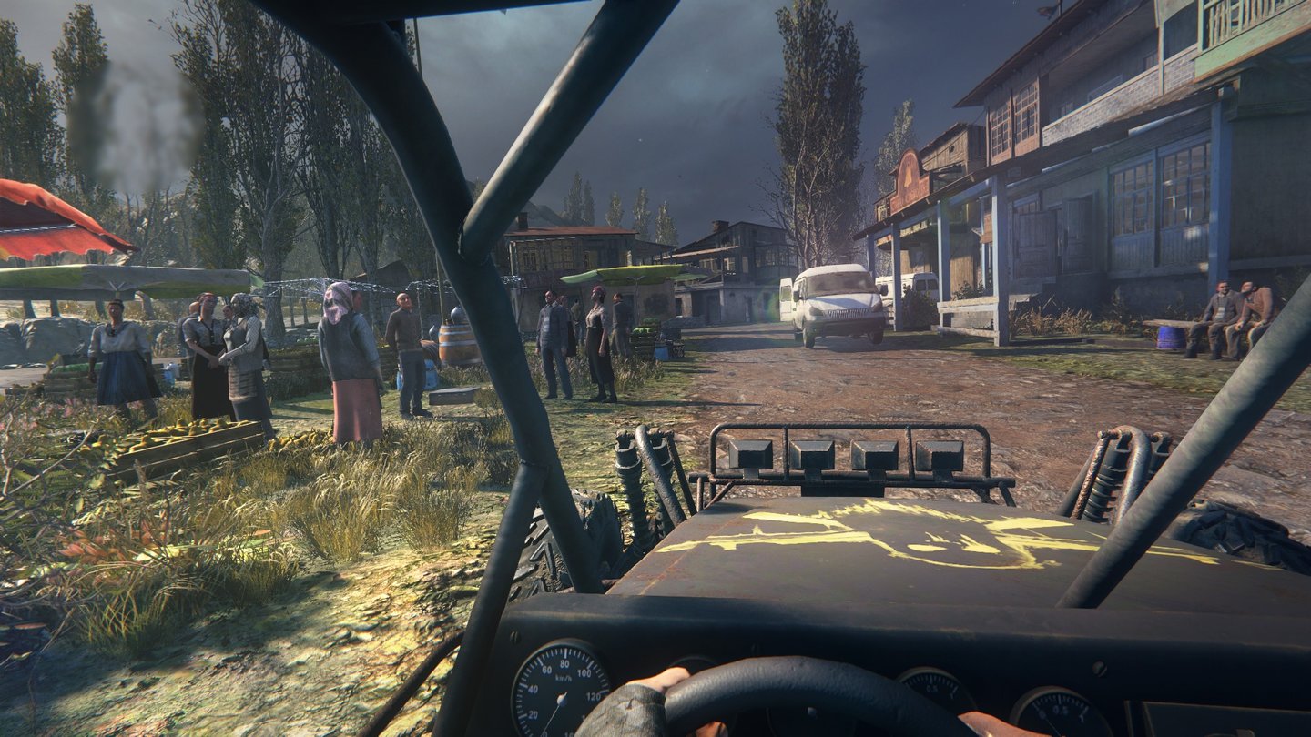 Sniper: Ghost Warrior 3Um von A nach B zu gelangen, können wir auch Fahrzeuge einsetzen.