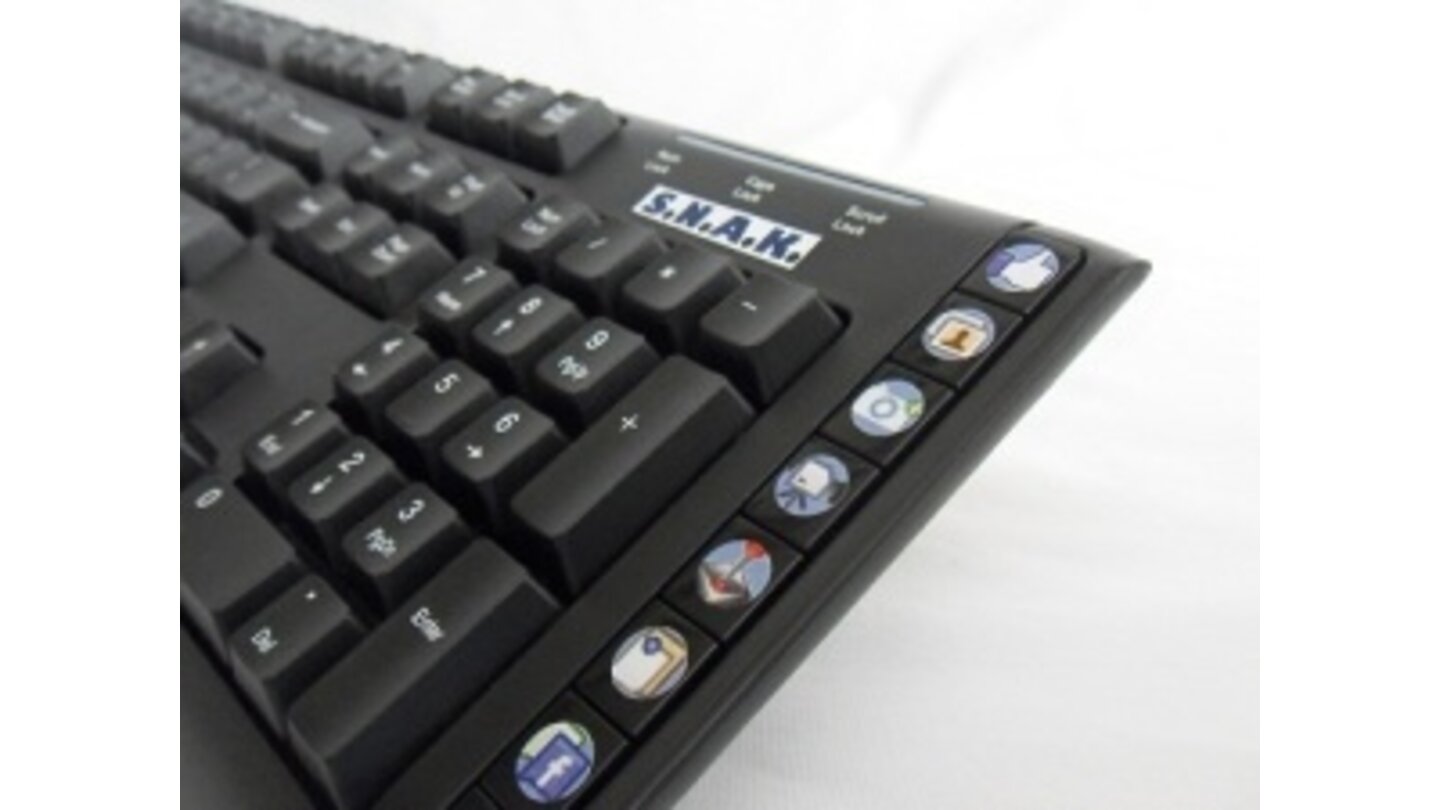 Social Network Access Keyboard