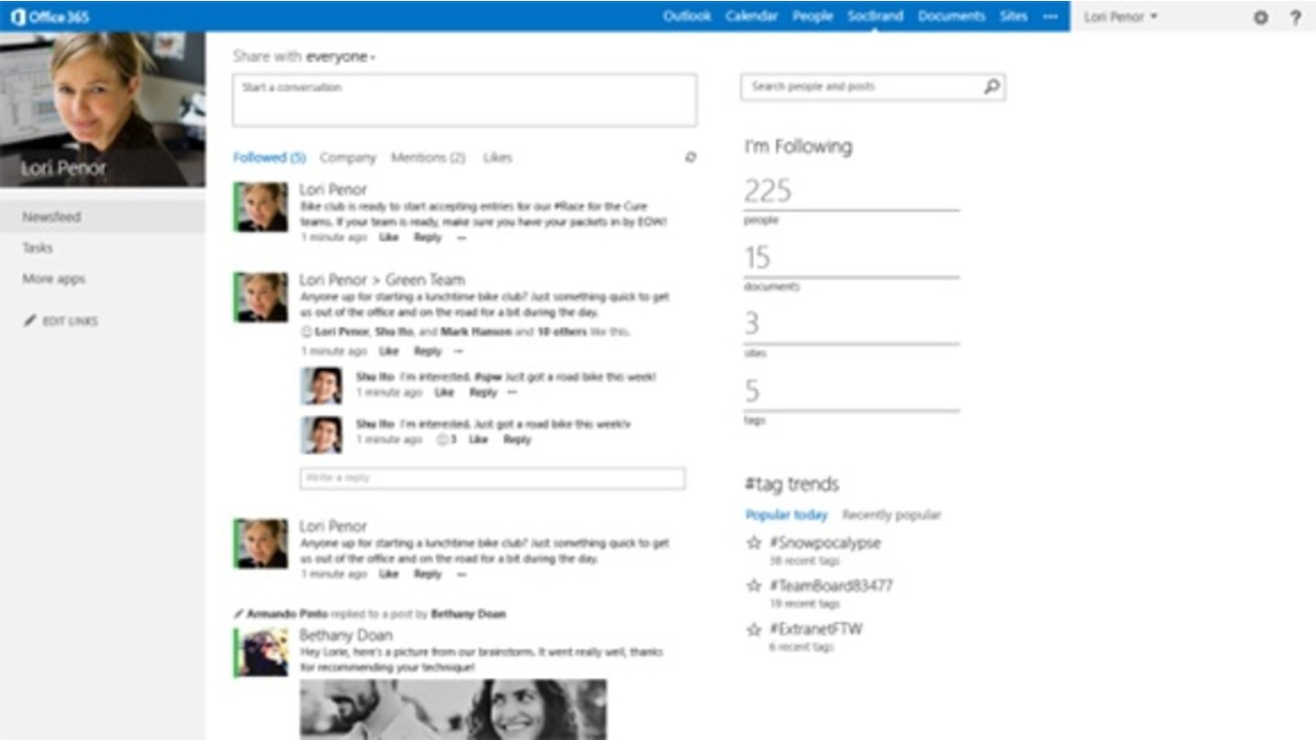 Social with SharePoint