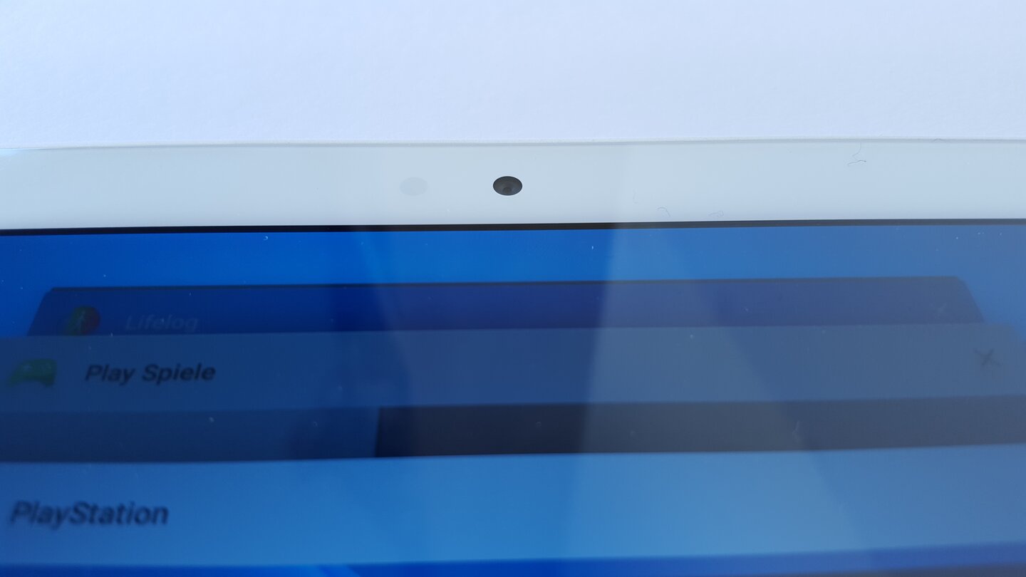 Sony Xperia Tablet Z4 - Die Frontcam sorgt für nur mäßige Bilder