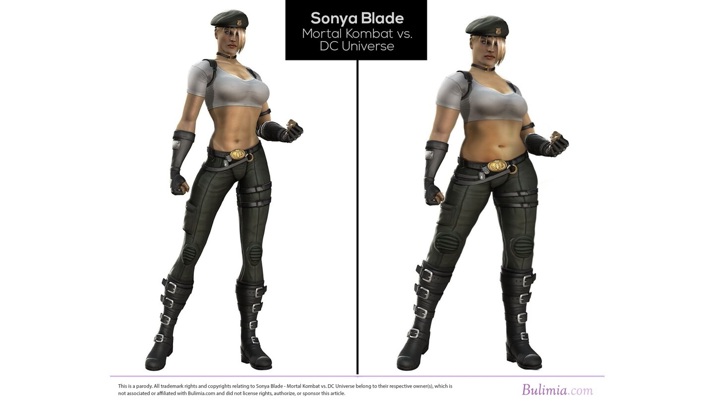Sonya Blade - Mortal Kombat vs. DC Universe