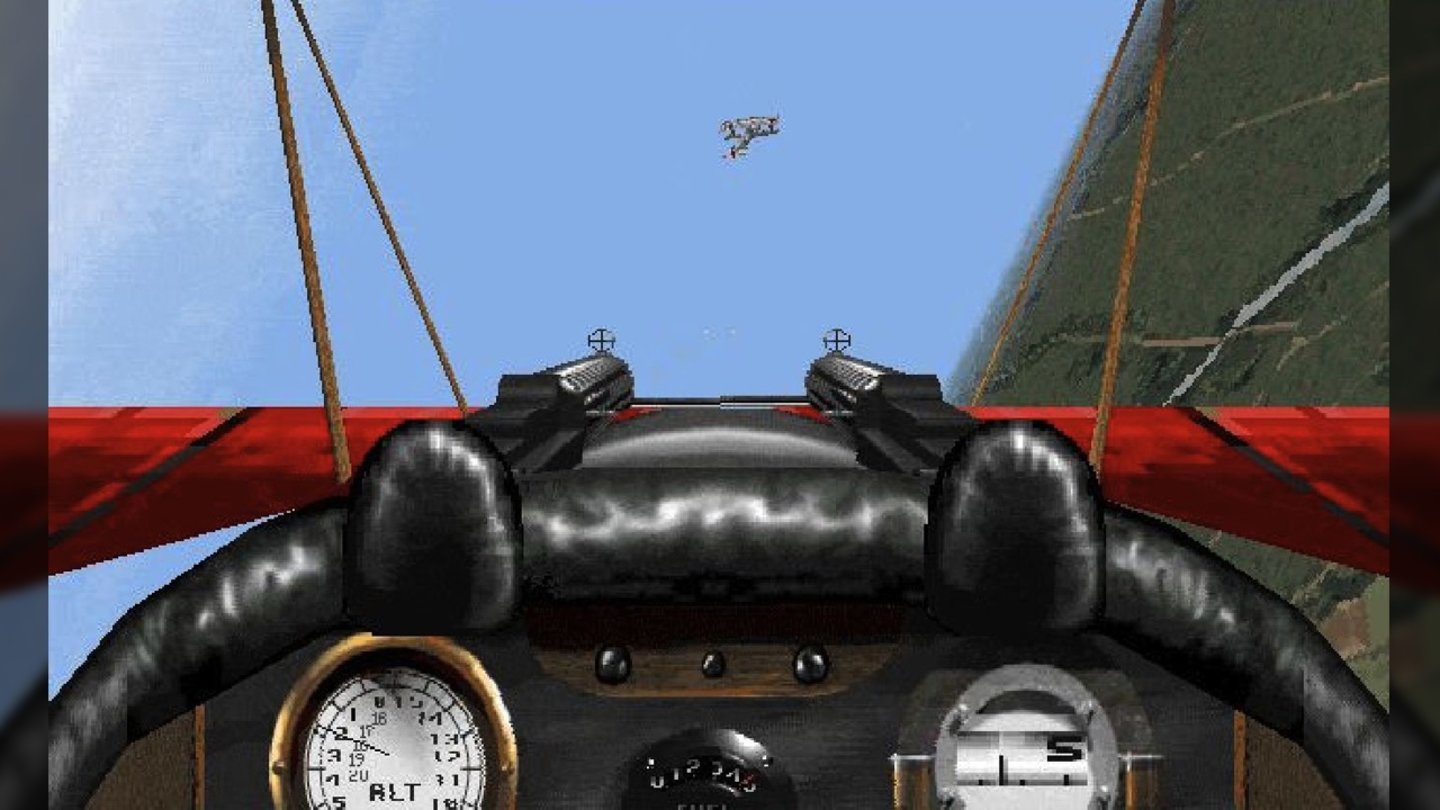 Flying Corps (1996)Sehr gute 3D-Flugsimulation, deren Realismusgrad sich für Einsteiger und Profis individuell einstellen lässt.