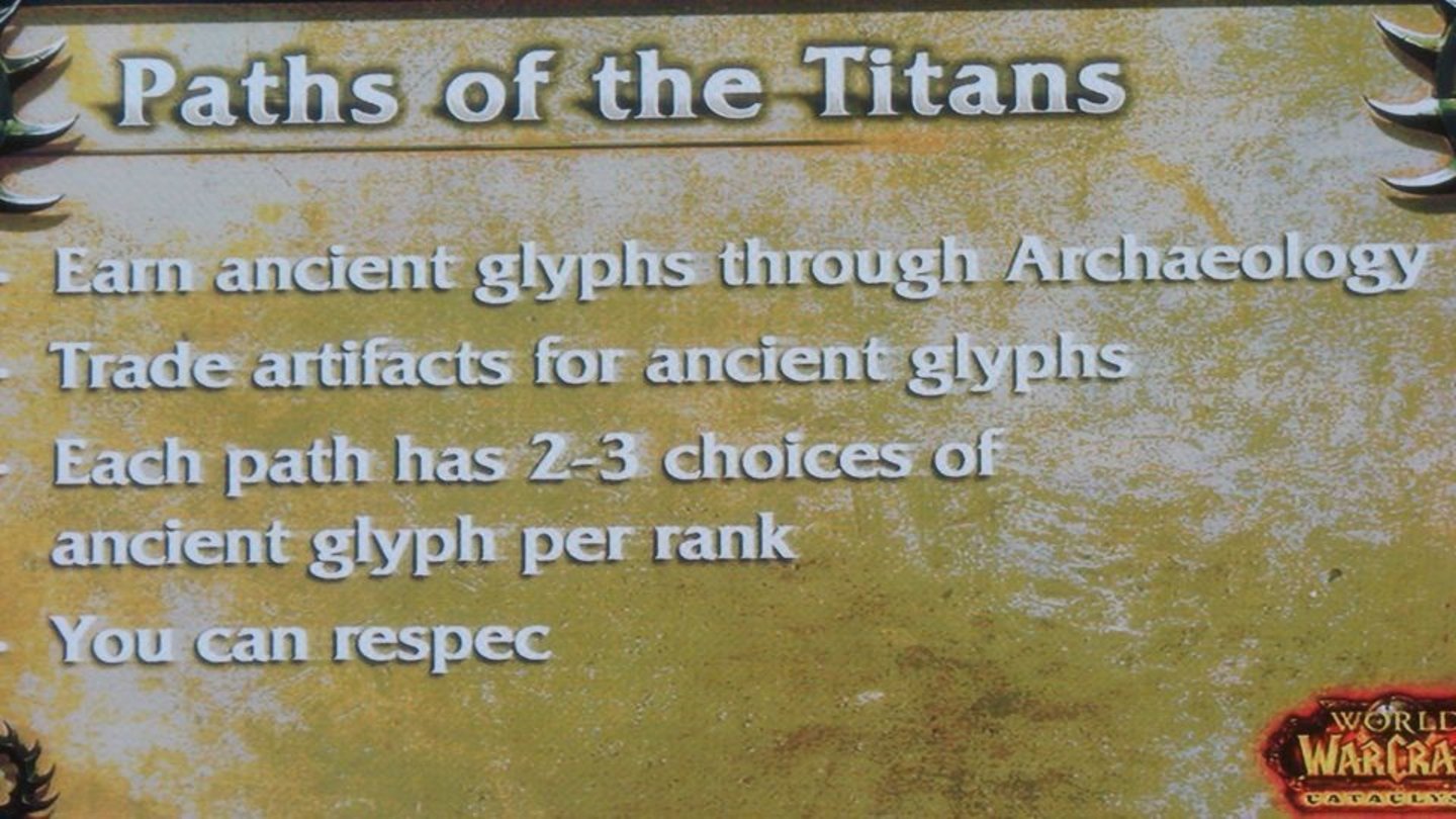 Spieler - Infos zu den Paths of the Titans