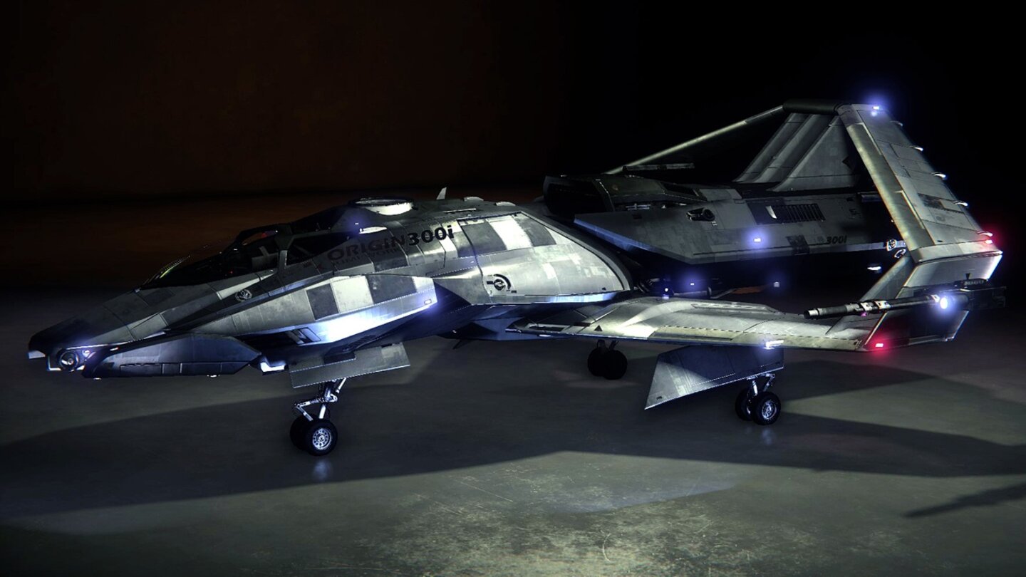 Star Citizen - Origin Jumpworks 300 Serie Vier Varianten kennt die Reihe: Die Origin 300I ist für Kampf und Reise vorgesehen. Mit gutem Scanning-Equipment empfiehlt sich die Origin 315P für Erkundungsmissionen. Der klassische Dogfighter der Serie ist die Origin 325A, während die Origin 350R wegen ihrer Geschwindigkeit gern als Rennschiff verwendet wird.