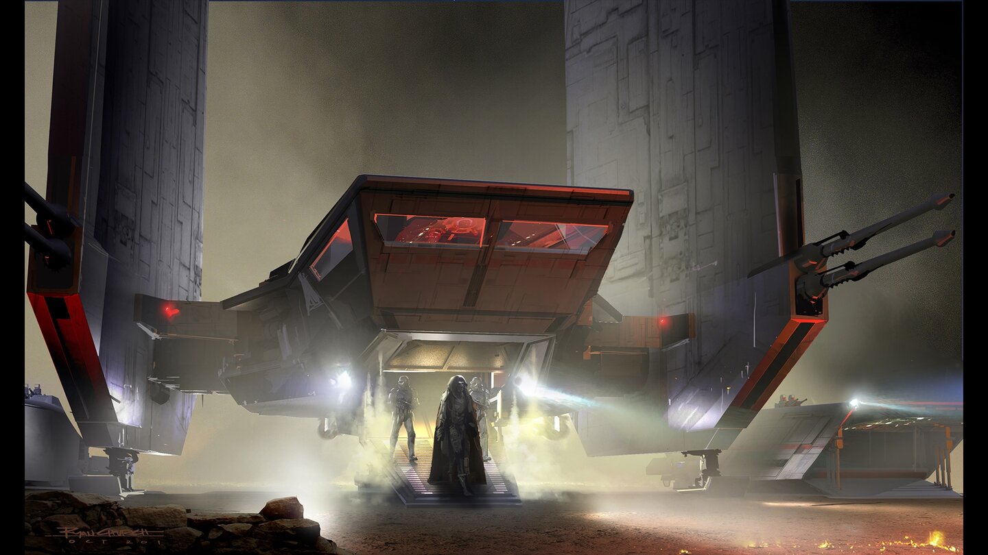 Concept-Art zu Star Wars: Das Erwachen der Macht