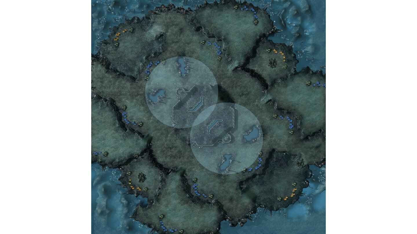 StarCraft 2 - Map-Pack 1 - 2v2-(4)KhaydarinDepths