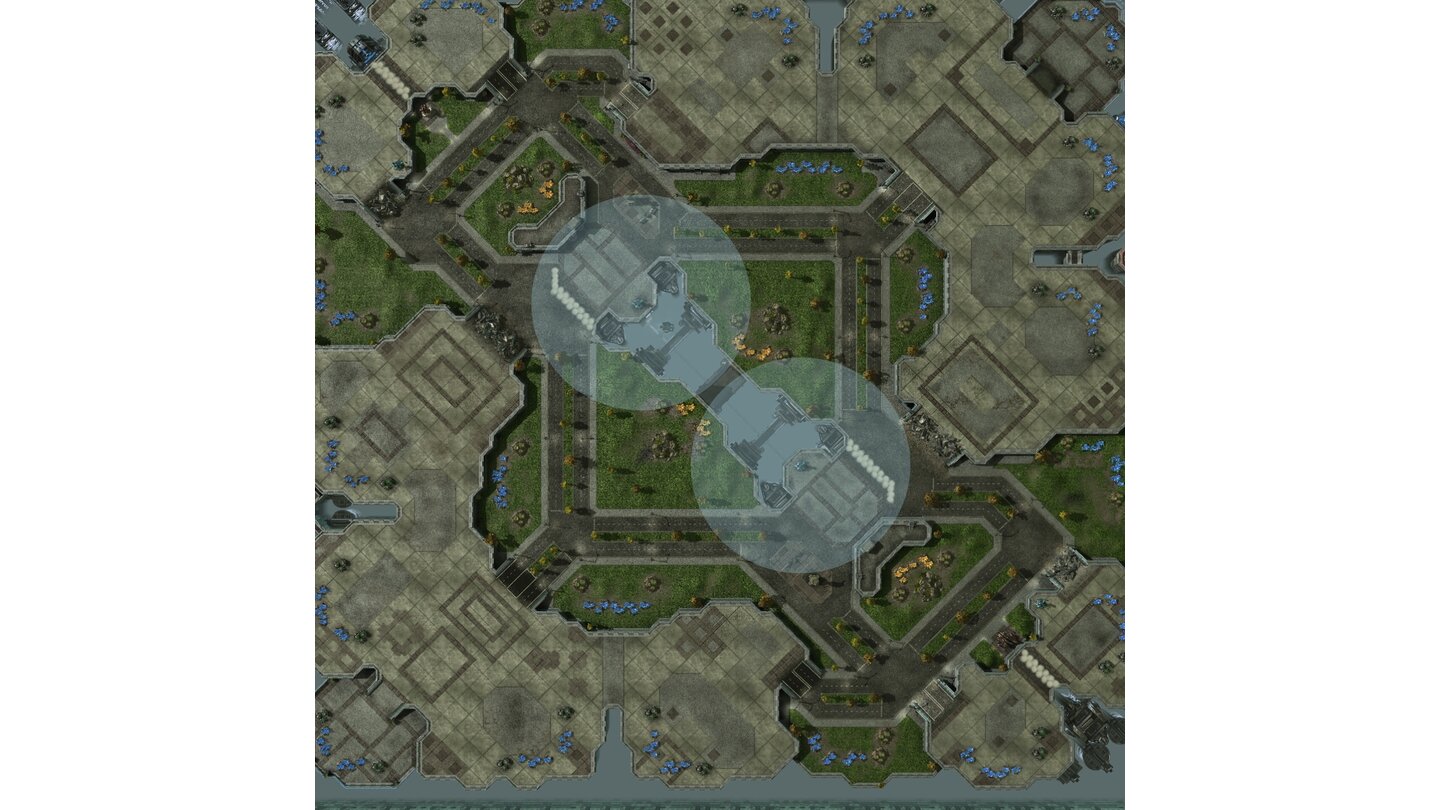 StarCraft 2 - Map-Pack 1 - 4v4-(8)District10