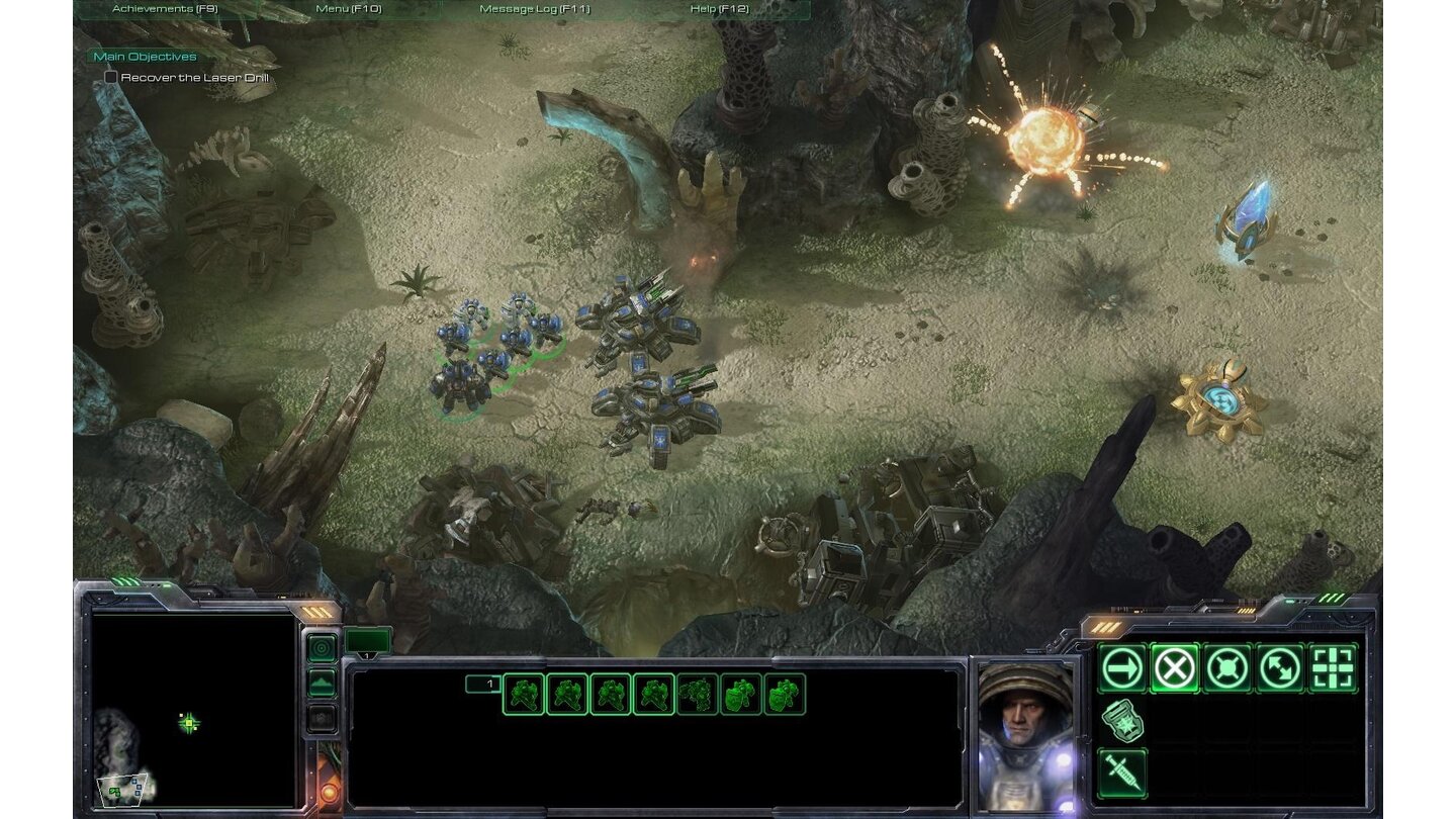 StarCraft 2 - Screenshots aus der Solo-Kampagne