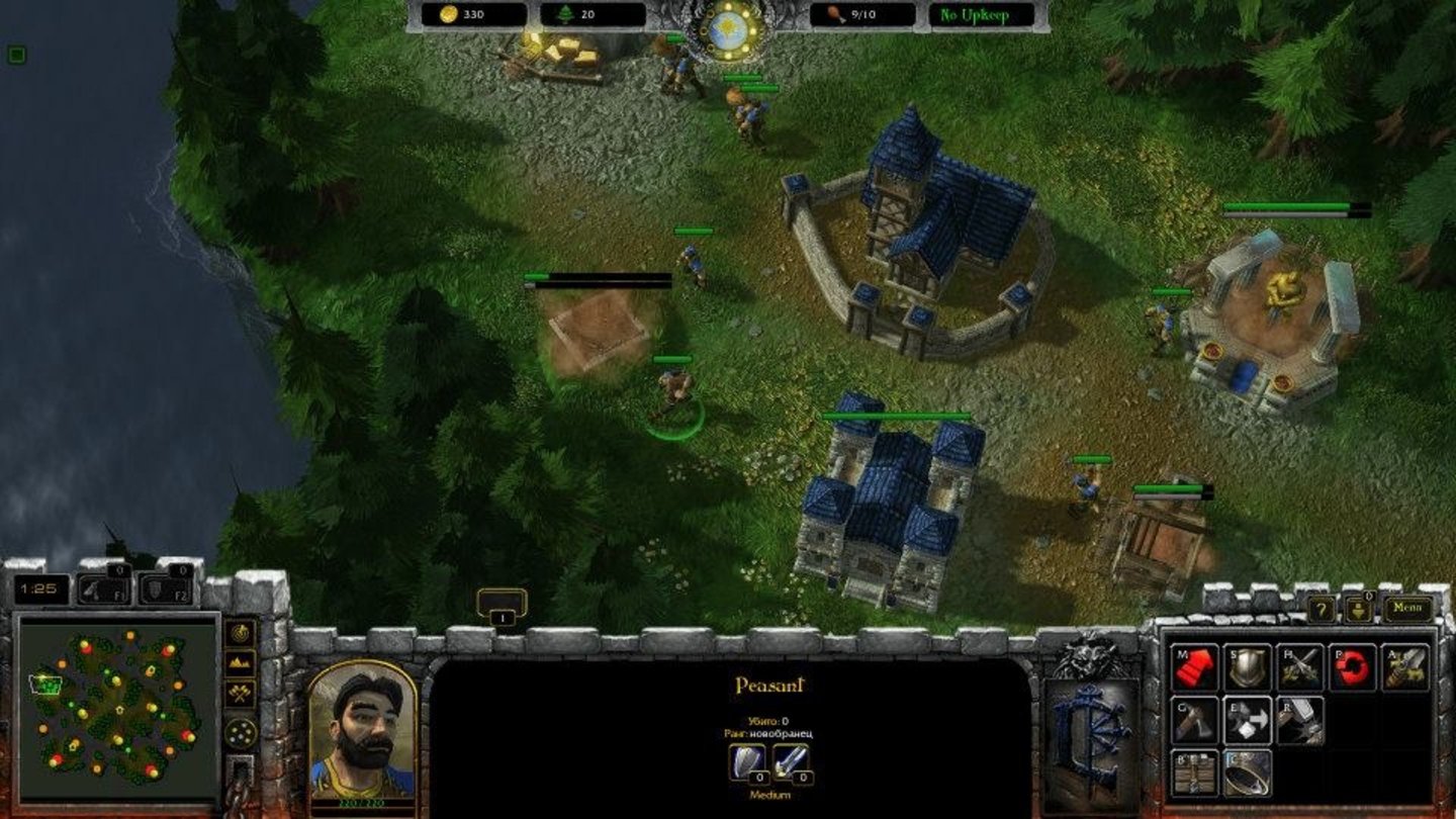 StarCraft 2 Screenshots von der Mod »WarCraft: Armies of Azeroth«