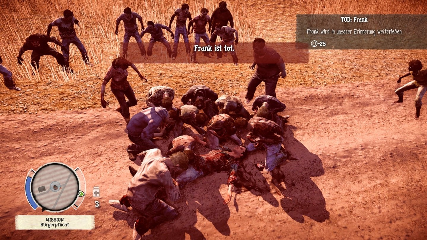 State of Decay - PC-ScreenshotsWer in State of Decay stirbt, der bleibt auch tot, Perma-Death sei Dank.