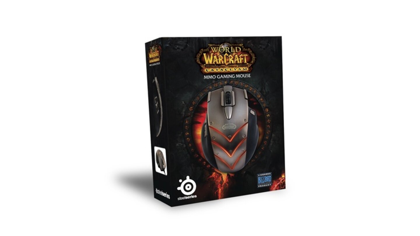 Steelseries World of Warcraft Cataclysm MMO Gaming Mouse