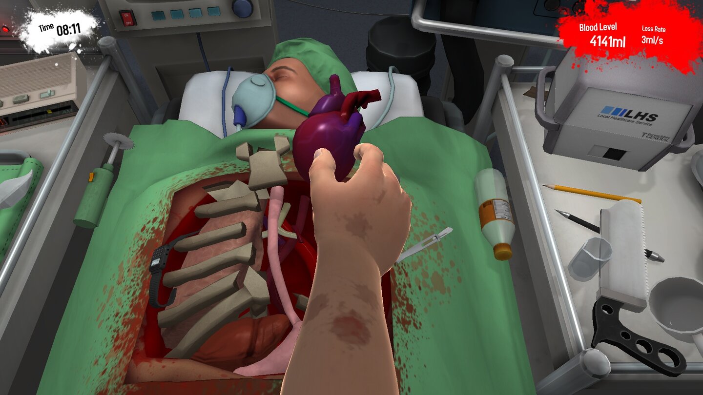 Surgeon Simulator - PS4-Screenshots