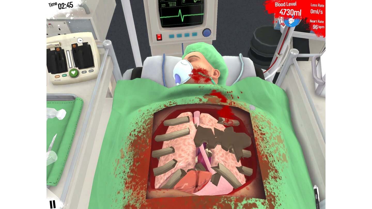 Surgeon SimulatorAuf der gamescom für das Publikum spielbar