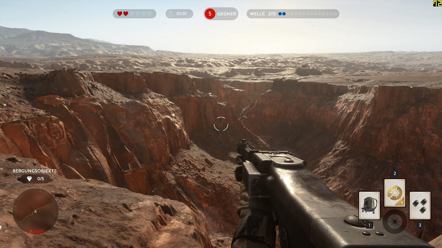 SW Battlefront – Schlucht