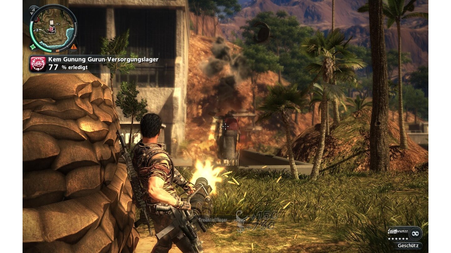Technik-Check: Just Cause 2 - Hohe Details