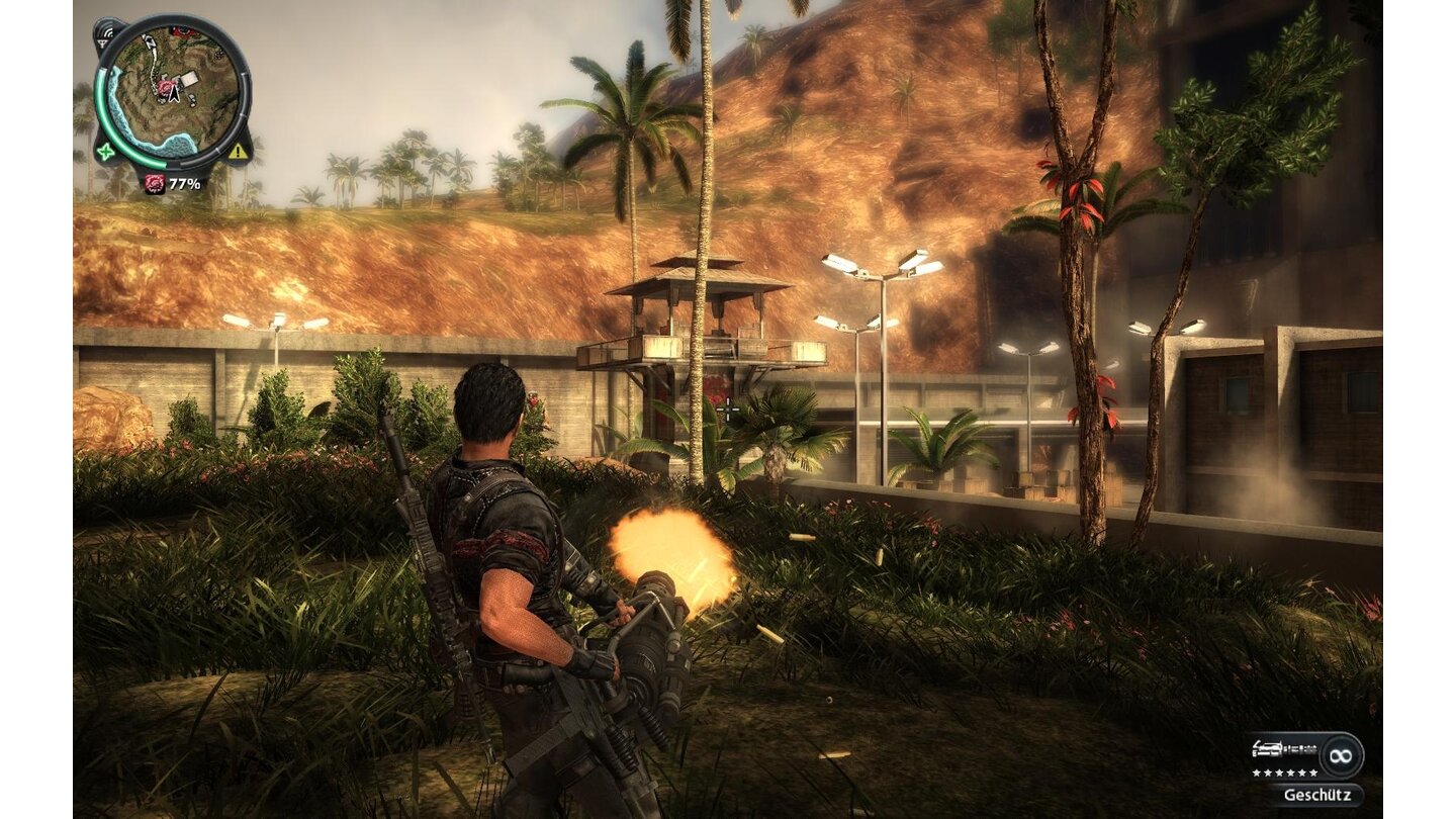 Technik-Check: Just Cause 2 - Sehr hohe Details